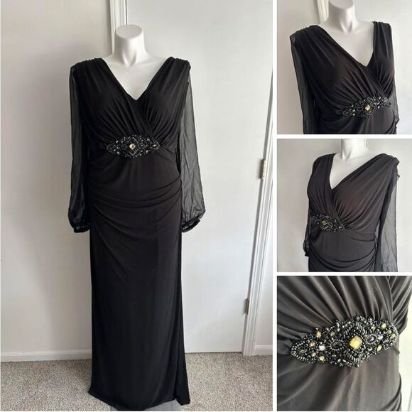 NWT David Meister Gown, Size 20W - Picture 1 of 9